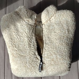 Half-Zip Sherpa Sweater